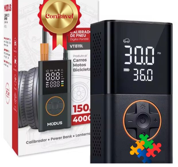 Mini Compressor Portátil Carflex: Potência & Praticidade na Palma da Sua Mão