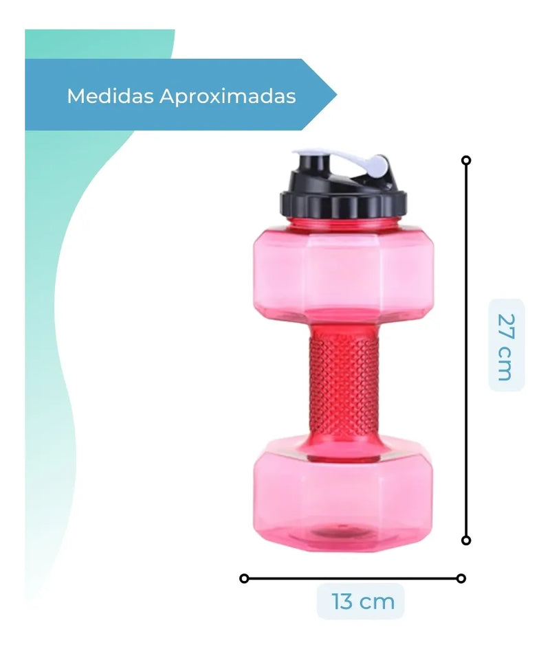 Garrafa Galão De Água Halter FitWater 2,2 ml - Leve 2