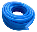 Mangueira de Piscina 8 Metros Limpeza Siliconada 38 Mm Azul