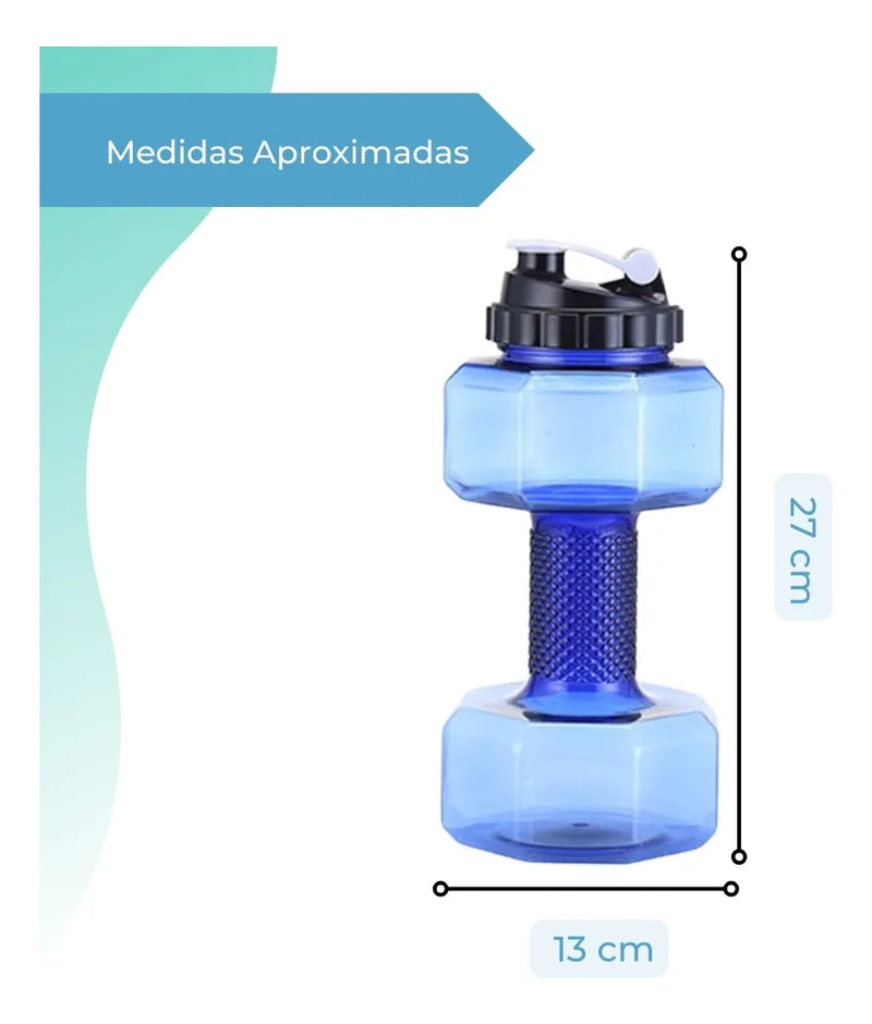 Garrafa Galão De Água Halter FitWater 2,2 ml - Leve 2