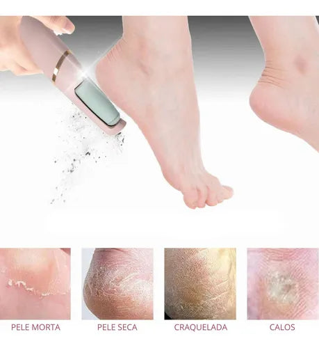 Lixa de Pé Elétrico Tecconfort - Pés Lisos e Macios